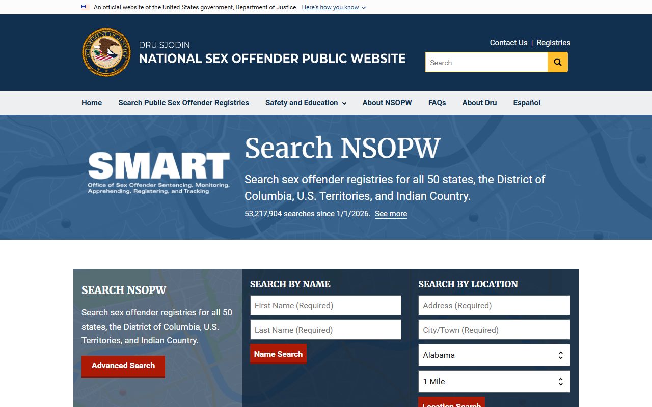 National sex offender registry search related to Allen County