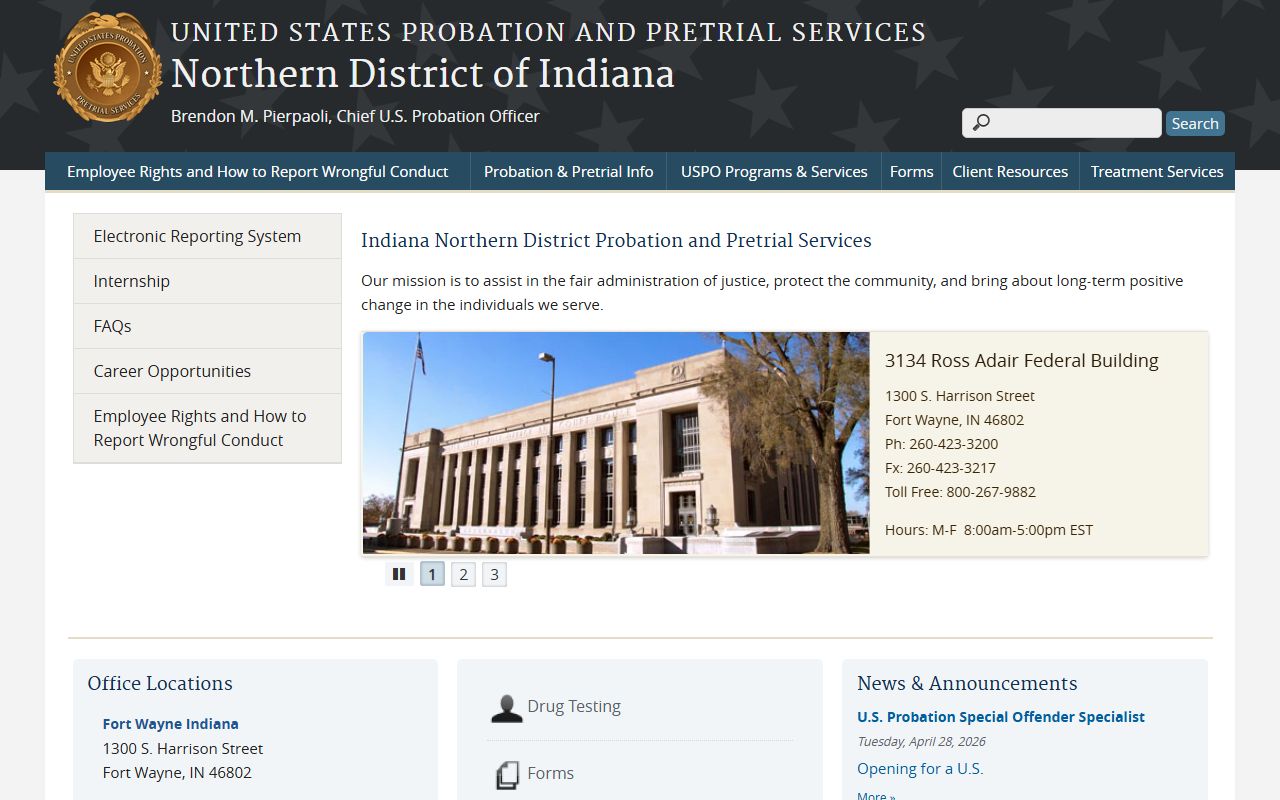 U.S. Bankruptcy Court for the Northern District of Indiana
